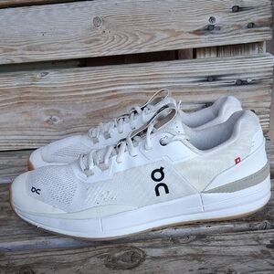 On Running Men's Cream Sneakers